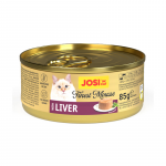 JosiCat Finest Mousse Liver pa&scaron;tetas katėms su kepenėlėmis, 85 g