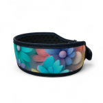 Fleksas platus, medžiaginis antkaklis su metaline sagtimi, 45&ndash;50 cm