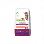 Natural Trainer Cat sausas maistas su la&scaron;i&scaron;a sterilizuotoms katėms, 1,5 kg