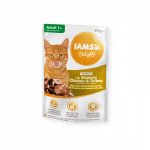 IAMS Delights konservai katėms su vi&scaron;tiena ir kalakutiena, 85 g