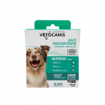 Vetocanis antkaklis nuo erkių vidutinio dydžio veislių &scaron;unims, 10&ndash;20 kg, 60 cm