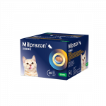 Milprazon Chewable tabletės nuo kirminų mažoms katėms ir kačiukams nuo 0,5 kg, 1 tabl.