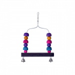 Happet sūpynė su varpeliais papūgoms