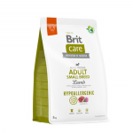 Brit Care Adult Small Breed Lamb & Rice sausas &scaron;unų pa&scaron;aras, 3 kg