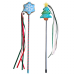 Nobby lazdelė su pliu&scaron;iniu žaislu katėms, 1 vnt.