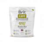 Brit Care Adult Small Breed Lamb & Rice sausas &scaron;unų pa&scaron;aras, 1 kg