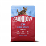Carnilove Salmon&Turkey Kitten sausas pa&scaron;aras kačiukams, 2 kg