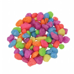 Happet spalvotas, &scaron;viesus gruntas akvariumams, 15 mm, 0,5 kg