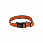 Nobby Mesh Air oranžinis antkaklis &scaron;unims, S&ndash;M, 30&ndash;45 cm