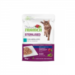 Natural Trainer Cat konservai su menke sterilizuotoms katėms, 85 g