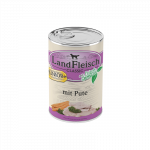 LandFleisch konservai &scaron;uniukams su kalakutiena, 400 g
