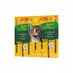JosiCat Meat Sticks vi&scaron;tienos ir antienos skanėstai katėms, 35 g