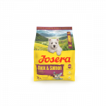 Josera Mini Junior Duck&Salmon sausas maistas &scaron;unims, 900 g