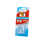 Bogar silikoninis antpir&scaron;tis dantims valyti &scaron;unims, 2 vnt.