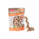 8in1 Delights Chewy Braids skanėstas mažų veislių &scaron;unims, 75 g