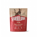 Carnilove Lamb&Wild Boar Sterilised sausas pa&scaron;aras katėms, 400 g