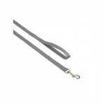 Nobby Classic pilkos spalvos pavadėlis &scaron;uniui, M&ndash;L, 120 cm