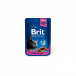 Brit Premium Chicken & Turkey konservuotas pa&scaron;aras katėms, 100 g