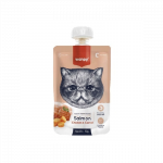 Wanpy pasta katėms su la&scaron;i&scaron;a, vi&scaron;tiena ir morkomis, 90 g