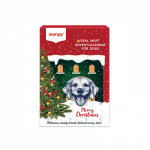 Wanpy kalėdinis advento kalendorius &scaron;unims, 100 g