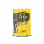 JosiDog Game in Sauce konservai &scaron;unims su žvėriena padaže, 415 g