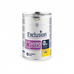 Exclusion Hypoallergenic konservai &scaron;unims su putpelių mėsa ir žirniais, 400 g