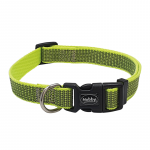 Nobby Full Reflect geltonas antkaklis &scaron;uniui, M&ndash;L, 35&ndash;55 cm