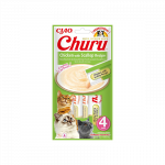 Churu kreminis skanėstas su vi&scaron;tiena ir &scaron;ukutėmis katėms, 4 vnt.