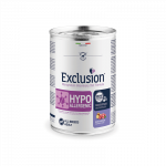 Exclusion Hypoallergenic konservai &scaron;unims su &scaron;erniena ir bulvėmis, 400 g