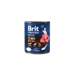 Brit Premium by Nature Beef konservuotas pa&scaron;aras &scaron;unims, 800 g