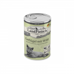 LandFleisch kačių maistas su pauk&scaron;tiena ir žvėriena, 400 g