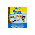 Tetra Guppy Mini Flakes pa&scaron;aras žuvims, 12 g