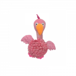 Hap rožinis pauk&scaron;tis&ndash;uostymo kilimėlis žaislas &scaron;unims, 32 cm