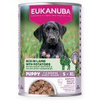 Eukanuba Life Care konservai &scaron;uniukams su ėriena ir bulvėmis, 400 g