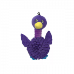 Hap violetinis pauk&scaron;tis&ndash;uostymo kilimėlis žaislas &scaron;unims, 32 cm