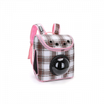 Nobleza rožinė kuprinė katėms ir &scaron;unims, 32x20x38 cm