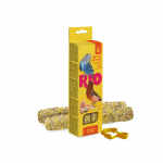 RIO Sticks skanėstai su kiau&scaron;iniais ir jūros kriauklėmis pauk&scaron;čiams, 2x40 g