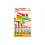 Churu kreminių skanėstų rinkinys su vi&scaron;tiena katėms, 20 vnt.