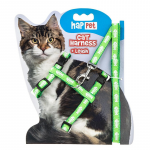 Happet žalias pavadėlis ir petne&scaron;os katėms