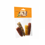 Little One kukurūzų burbuolės skanėstai graužikams, 130 g