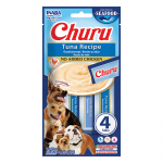 Churu kreminis skanėstas su tunu &scaron;unims, 4 vnt.