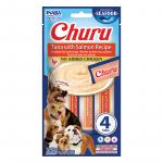 Churu kreminis skanėstas su tunu ir la&scaron;i&scaron;a &scaron;unims, 4 vnt.