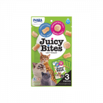 Juicy Bites guminukai su naminiu sultiniu ir kalmarais skanėstai katėms, 3 vnt.