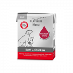 Platinum pa&scaron;tetas &scaron;unims su jautiena ir vi&scaron;tiena, 375 g