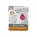 Platinum pa&scaron;tetas &scaron;unims su Iberijos kiauliena ir kalakutiena, 375 g