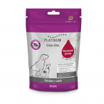 Platinum Click-Bits skanėstai su vi&scaron;tiena ir ėriena &scaron;unims, 150 g