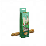 Little One Green Valley lazdelė su žolelėmis ir gėlėmis skanėstas graužikams, 160 g