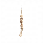 Nobleza medinė virvė žaislas pauk&scaron;čiams, 3x3x33 cm