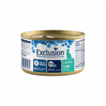 Exclusion Mediterraneo konservai sterilizuotoms katėms su tunu, 85 g
