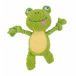 Hap varlė su virvėmis žaislas &scaron;unims, 24 cm